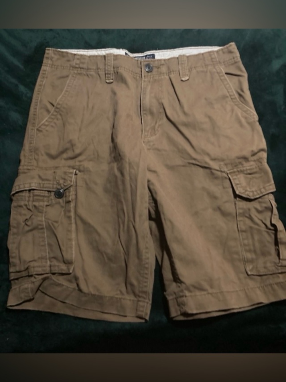 Men's American Eagle Cargo Shorts in Brown - Size 36 NWOT